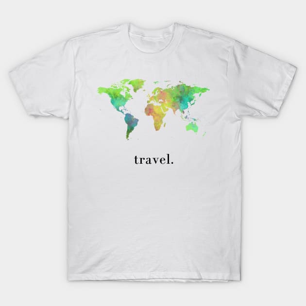 Travel T-Shirt by lunabelleapparel